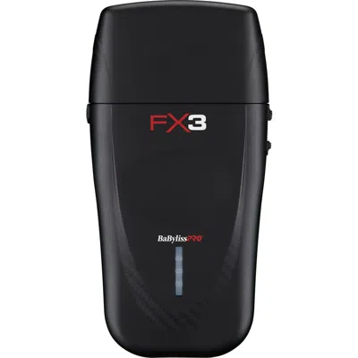 Babylisspro Fx3 Professional High-speed Foil Shaver In Black