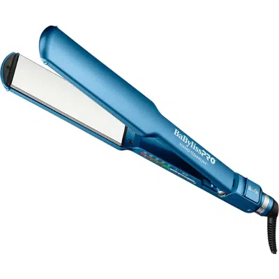 Babylisspro Nano Titanium 1½" Digital Ultra-thin Flat Iron In Blue