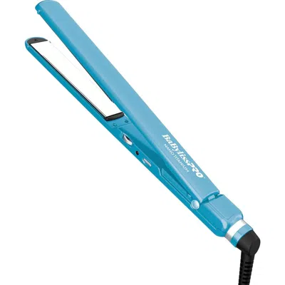 Babylisspro Nano Titanium 1" Ultra-thin Flat Iron In Blue