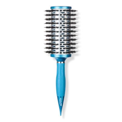 Babylisspro Nano Titanium 2" Vented Boar + Nylon Round Brush In Blue