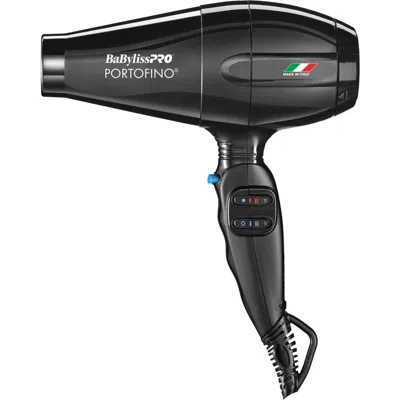 Babylisspro Nano Titanium Portofino Full-size Dryer In Black