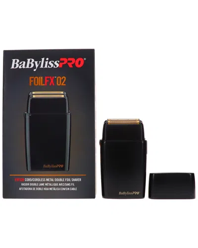 Babylisspro Unisex 5oz Cordless Black Double Foil Shaver