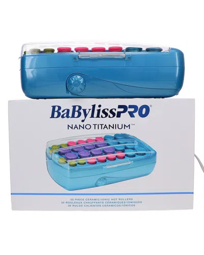 Babylisspro Unisex 64oz Nano Titanium Professional 30-roller Set In Blue