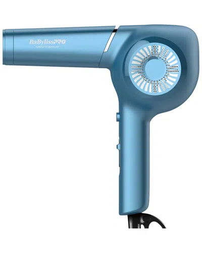 Babylisspro Unisex Blue Nano Titanium Classic Professional Pistol-grip Dryer