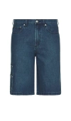 Babylon 5 Pocket  Shorts In Blue