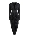 Babylon Collection Woman Maxi Dress Black Size 6 Polyamide, Elastane In Black