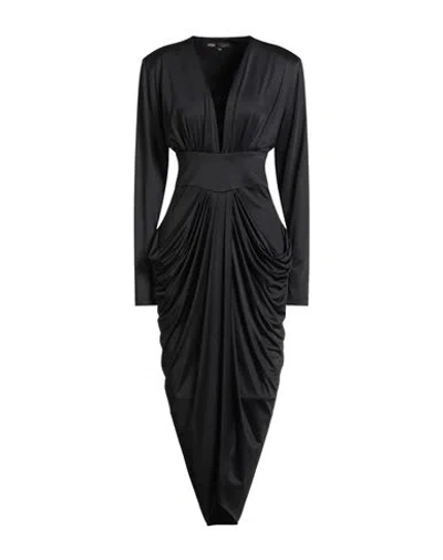 Babylon Collection Woman Maxi Dress Black Size 6 Polyamide, Elastane