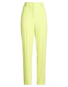 Babylon Collection Woman Pants Lime Green Size 10 Polyester, Elastane In Green