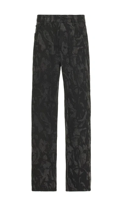 Babylon God's Printed Pants In Black