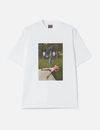 Babylon Jackass X  Cup Test Tee In White