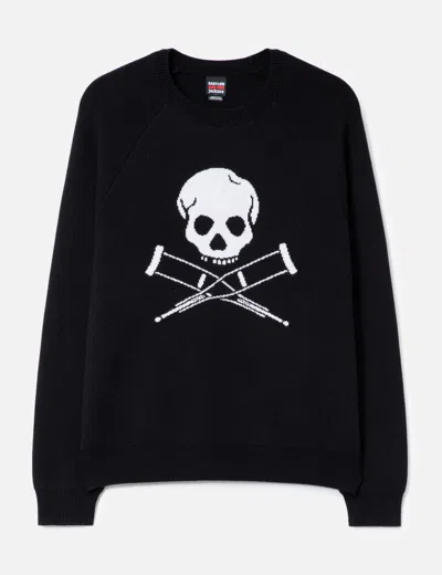 Babylon Jackass X  Logo Sweater In Black