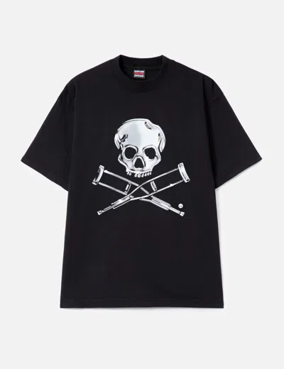 Babylon Jackass X  Silver Anniversary Tee In Black