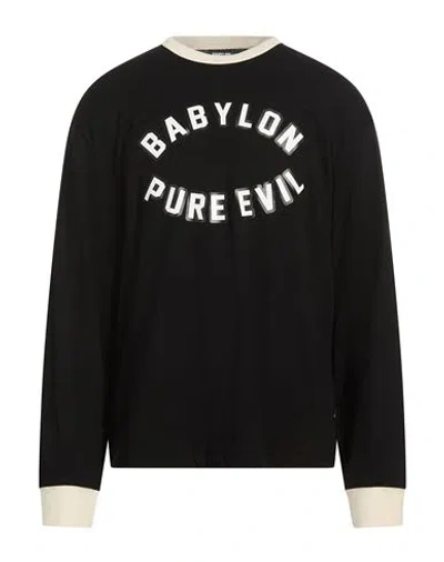 Babylon La Man T-shirt Black Size 36 Cotton