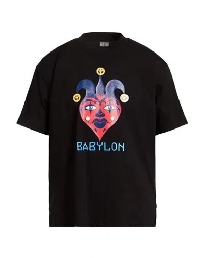 Babylon La Man T-shirt Black Size 36 Cotton