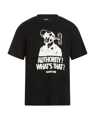 Babylon La Man T-shirt Black Size 36 Cotton
