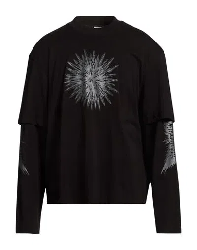 Babylon La Man T-shirt Black Size 36 Cotton