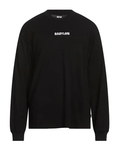 Babylon La Man T-shirt Black Size 36 Cotton, Viscose