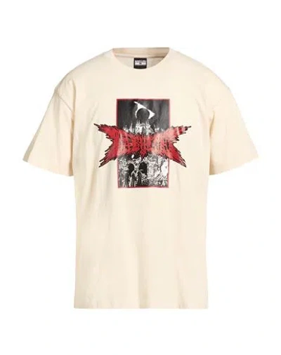 Babylon La Man T-shirt Cream Size 36 Cotton In White