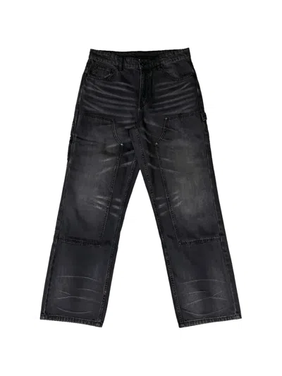 Babylon La Panelled Jeans In Black