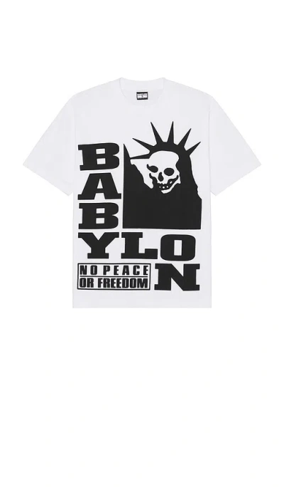 Babylon No Liberty T-shirt In White