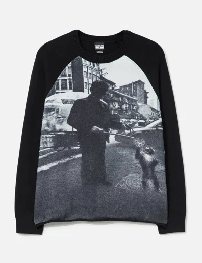 Babylon Raglan Sweater In Black