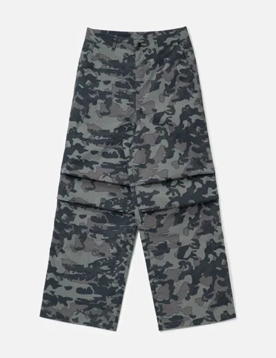 Babylon Ripstop Camo Pant In Gray