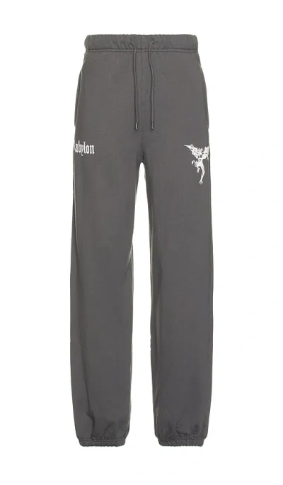 Babylon Who The Devil Sweatpants In Grey