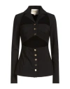 Babylon Woman Blazer Black Size 4 Polyamide, Elastane