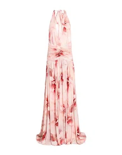 Babylon Woman Maxi Dress Blush Size 8 Polyamide, Elastane In Pink
