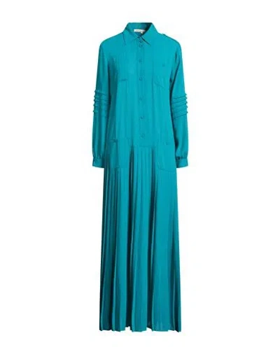 Babylon Woman Maxi Dress Emerald Green Size 6 Polyester
