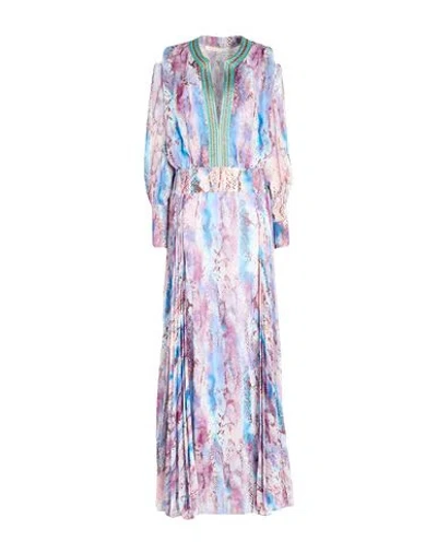 Babylon Woman Maxi Dress Lilac Size 4 Polyester In Purple