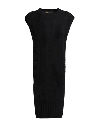 Babylon Woman Mini Dress Black Size 1 Wool