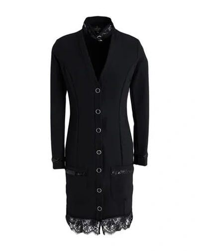 Babylon Woman Mini Dress Black Size 6 Polyamide, Elastane