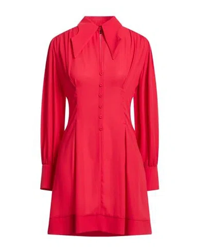 Babylon Woman Mini Dress Red Size 6 Polyester
