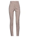 Babylon Woman Pants Beige Size 10 Polyamide, Elastane In Beige