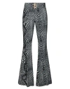 Babylon Woman Pants Black Size 10 Polyester, Elastane In Black