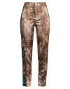 Babylon Woman Pants Brown Size 4 Polyester, Elastane In Brown