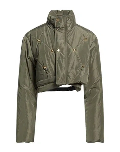 Babylon Woman Puffer Military Green Size 8 Polyester