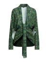 Babylon Woman Top Dark Green Size 10 Polyester In Multi