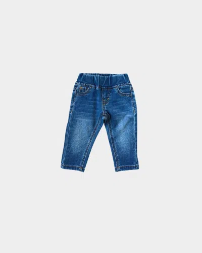 Babysprouts Kids' Boy's Denim Jeans In Mid Blue Wash