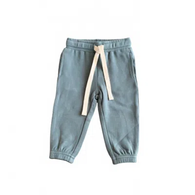Babysprouts Kids' Boy's Drawstring Joggers In Storm In Blue