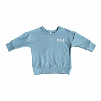 Babysprouts Kids' Girls' Drop-shoulder Pullover In Mini Storm In Multi
