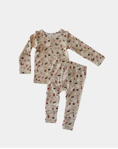 Babysprouts Kid's Confetti Set In Beige