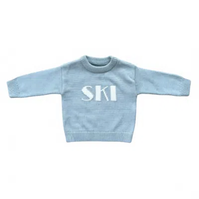 Babysprouts Kid' Ski Knit Sweater In Blue
