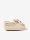 Babywalker Baby Boys Suede Moccasins In Neutral