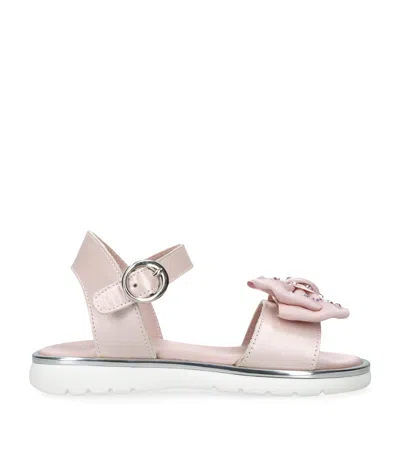 Babywalker Kids' Bow Sandals In Pink
