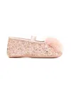 Babywalker Embellished Ballerinas In Pink