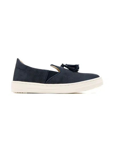 Babywalker Kids' Tassel-embellished Loafers In Blue