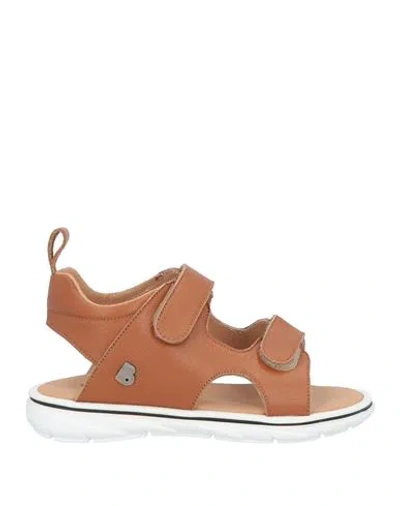 Babywalker Toddler Girl Sandals Tan Size 9.5c Soft Leather In Brown