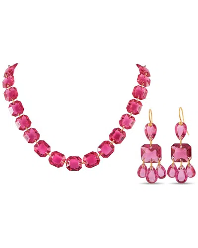 BACCARAT BACCARAT 18K CRYSTAL NECKLACE